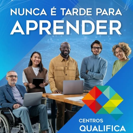 Nunca é tarde para aprender e recomeçar está sempre ao teu alcance!