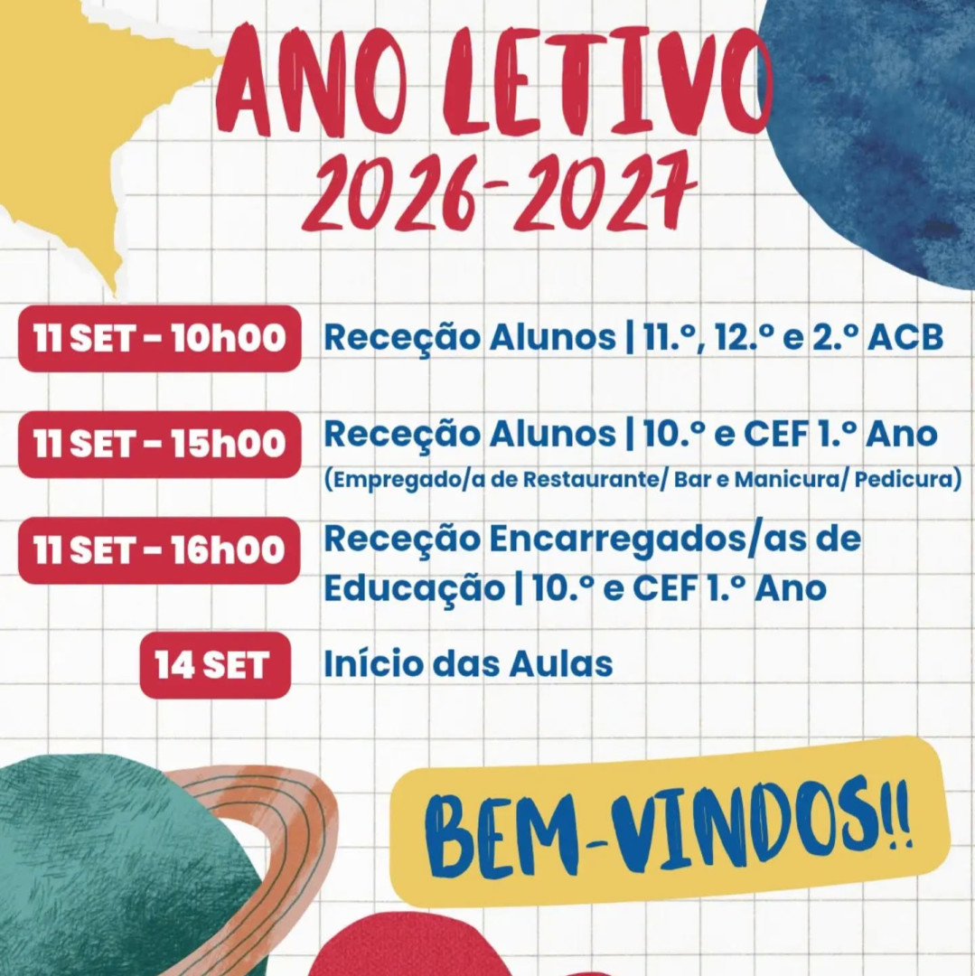 Início Ano Letivo | 2026/2027